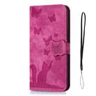 For Xiaomi Redmi Note 11 Pro 4G/5G Global Butterfly Cat Embossing Flip Leather Phone Case(Pink) - 2