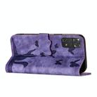 For Xiaomi Redmi Note 11/Note 12S 4G Global Butterfly Cat Embossing Flip Leather Phone Case(Purple) - 5
