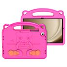 For Samsung Galaxy Tab A9+ DUX DUCIS PANDA Series Shockproof EVA Protective Tablet Case(Pink) - 1