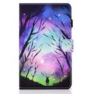 For Samsung Galaxy Tab A9 Colored Drawing Stitching Flip Leather Tablet Case(Starry Deer) - 2