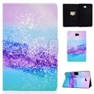 For Samsung Galaxy Tab A 10.1 (2016) T580 Electric Pressed TPU Colored Drawing Horizontal Flip Leather Case with Holder & Card Slots & Anti-slip Strip & Sleep / Wake-up Function(Color Sand) - 1