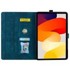 For Xiaomi Redmi Pad 8.8 2025 Cartoon Sakura Cat Embossed Leather Tablet Case(Blue) - 3