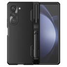 For Samsung Galaxy Z Fold5 NILLKIN CamShield Fold Series PC + TPU Phone Case with Pen Slot(Black) - 1