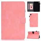 For Samsung Galaxy Tab A9+ Cowhide Texture Horizontal Flip Leather Tablet Case with Sleep / Wake-up Function(Rose Gold) - 1
