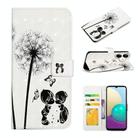 For Samsung Galaxy A04e Oil Embossed 3D Drawing Leather Phone Case(Couple Dandelion) - 1
