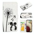 For Samsung Galaxy A14 5G Oil Embossed 3D Drawing Leather Phone Case(Couple Dandelion) - 1