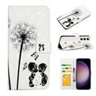 For Samsung Galaxy S23+ 5G Oil Embossed 3D Drawing Leather Phone Case(Couple Dandelion) - 1