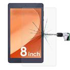 For LUCA TE084 M4V1-B 8.0 0.3mm 9H Explosion-proof Tempered Tablet Glass Film - 1