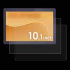 For LUCA TM103 M4V1-B 10.1 2pcs 0.3mm 9H Explosion-proof Tempered Tablet Glass Film - 1