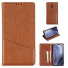 For OPPO Reno Z MUXMA MX109 Horizontal Flip Leather Case with Holder & Card Slot & Wallet(Brown) - 1