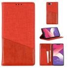 For OPPO A3s MUXMA MX109 Horizontal Flip Leather Case with Holder & Card Slot & Wallet(Red) - 1