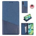 For OPPO Find X2 MUXMA MX109 Horizontal Flip Leather Case with Holder & Card Slot & Wallet(Blue) - 1