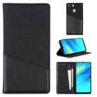 For OPPO Realme 2 Pro MUXMA MX109 Horizontal Flip Leather Case with Holder & Card Slot & Wallet(Black) - 1