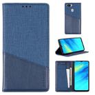 For OPPO Realme 2 Pro MUXMA MX109 Horizontal Flip Leather Case with Holder & Card Slot & Wallet(Blue) - 1