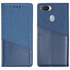 For OPPO Realme 2 Pro MUXMA MX109 Horizontal Flip Leather Case with Holder & Card Slot & Wallet(Blue) - 2