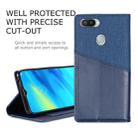For OPPO Realme 2 Pro MUXMA MX109 Horizontal Flip Leather Case with Holder & Card Slot & Wallet(Blue) - 5