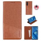 For OPPO Reno 3 Pro MUXMA MX109 Horizontal Flip Leather Case with Holder & Card Slot & Wallet(Brown) - 1