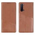 For OPPO Reno3 MUXMA MX109 Horizontal Flip Leather Case with Holder & Card Slot & Wallet(Brown) - 2