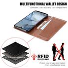 For OPPO Reno3 MUXMA MX109 Horizontal Flip Leather Case with Holder & Card Slot & Wallet(Brown) - 6