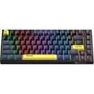 ONIKUMA G52 82 Keys RGB Lighting Wired Mechanical Keyboard, Type:Brown Switch(Black) - 1