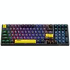 ONIKUMA G38 98 Keys RGB Lighting Wired Mechanical Keyboard, Type:Brown Switch(Black) - 1
