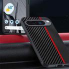 For Google Pixel 10 / 10 Pro Ultra-thin Carbon Fiber Texture Printing Phone Case(Black Blue) - 2