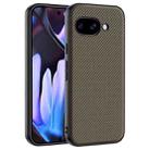 For Google Pixel 9a Ultra-thin Carbon Fiber Texture Printing Phone Case(Gold) - 1