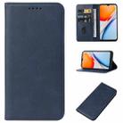 For vivo G2 Magnetic Closure Leather Phone Case(Blue) - 1