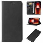 For vivo iQOO Neo9 Magnetic Closure Leather Phone Case(Black) - 1