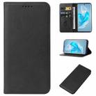 For vivo S17 Pro Magnetic Closure Leather Phone Case(Black) - 1