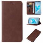 For vivo S17 Pro Magnetic Closure Leather Phone Case(Brown) - 1