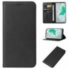 For vivo S18 Magnetic Closure Leather Phone Case(Black) - 1