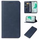 For vivo S18 Magnetic Closure Leather Phone Case(Blue) - 1