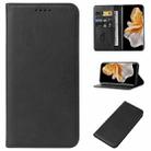 For vivo S18 Pro Magnetic Closure Leather Phone Case(Black) - 1