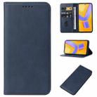 For vivo V40 SE Magnetic Closure Leather Phone Case(Blue) - 1