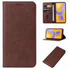 For vivo V40 SE Magnetic Closure Leather Phone Case(Brown) - 1