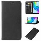 For vivo Y03 Magnetic Closure Leather Phone Case(Black) - 1