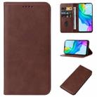 For vivo Y03 Magnetic Closure Leather Phone Case(Brown) - 1