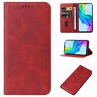 For vivo Y03 Magnetic Closure Leather Phone Case(Red) - 1
