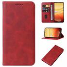 For vivo V30 Lite 5G Magnetic Closure Leather Phone Case(Red) - 1