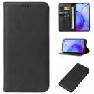 For vivo Y17s Magnetic Closure Leather Phone Case(Black) - 1