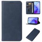 For vivo Y17s Magnetic Closure Leather Phone Case(Blue) - 1