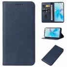 For vivo Y100i Magnetic Closure Leather Phone Case(Blue) - 1