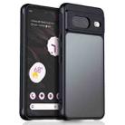 For Google Pixel 8 Pro Ultra-thin Translucent PC+TPU Phone Case(Black) - 1