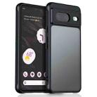 For Google Pixel 9 Ultra-thin Translucent PC+TPU Phone Case(Black) - 1