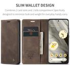 For Google Pixel 8 CaseMe 013 Multifunctional Horizontal Flip Leather Phone Case(Coffee) - 3