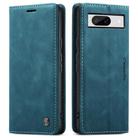 For Google Pixel 8 CaseMe 013 Multifunctional Horizontal Flip Leather Phone Case(Blue) - 2