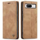 For Google Pixel 8 CaseMe 013 Multifunctional Horizontal Flip Leather Phone Case(Brown) - 2