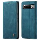 For Google Pixel 8 Pro CaseMe 013 Multifunctional Horizontal Flip Leather Phone Case(Blue) - 2