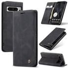 For Google Pixel 8 Pro CaseMe 013 Multifunctional Horizontal Flip Leather Phone Case(Black) - 1